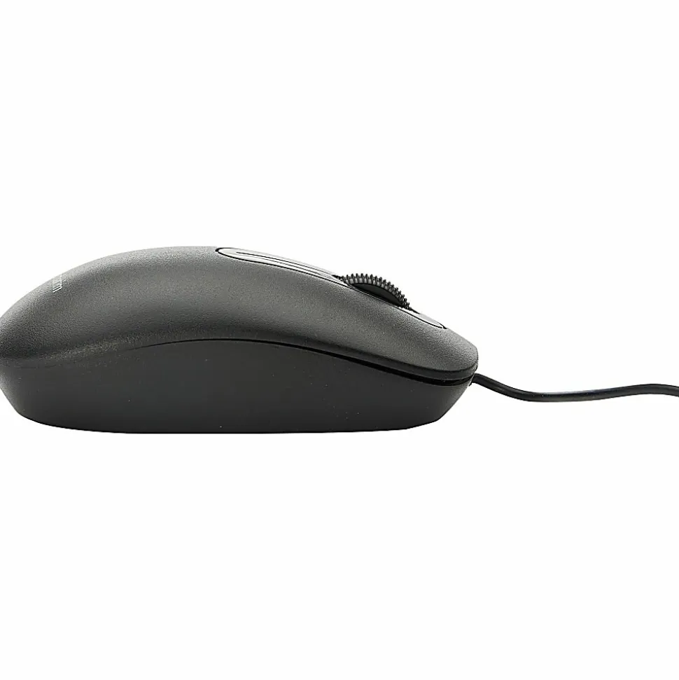 Verbatim Wired Keyboard and Mouse - USB Cable Keyboard - USB Mouse - 1000 dpi - Multimedia Hot Key(s) - 70734