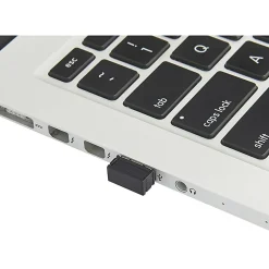Verbatim Wireless Slim Keyboard - Wireless Connectivity - RF - USB Type A Interface - Computer - PC, Windows, Mac OS, Linux - 99793