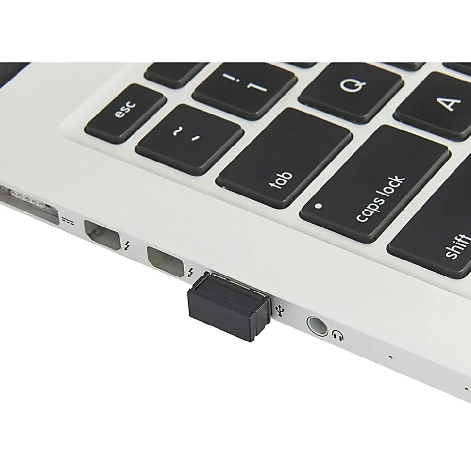 Verbatim Wireless Slim Keyboard - Wireless Connectivity - RF - USB Type A Interface - Computer - PC, Windows, Mac OS, Linux - 99793
