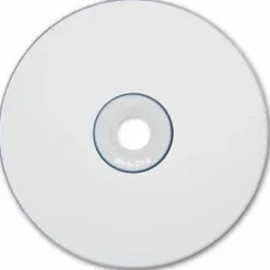 Verbatim® 52X CD-R Discs With Blank White Surface, 700MB/80 Minutes, Pack Of 100