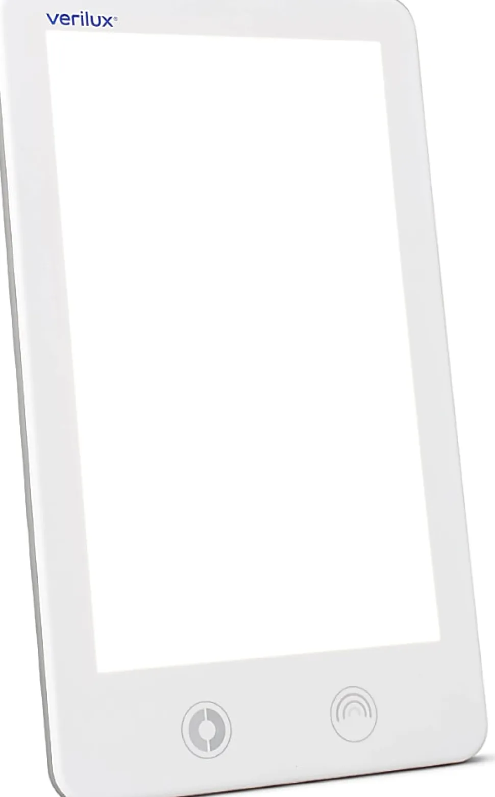 Verilux HappyLight Touch LED UV-Free Therapy Lamp, 10-5/16"H x 6-3/8"W x 1-1/8'D, White