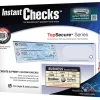 VersaCheck Instant Checks TopSecure Bundle, Form #1000, Business Voucher, Blue Elite, 250 Sheets, Download/Disc/Product Key