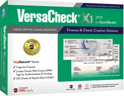 VersaCheck® X1 INKcrypt For QuickBooks® Software, 2023, Windows® 8.1/10/11, Disc/Product Key