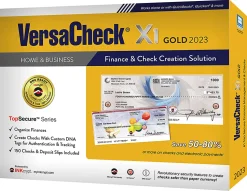VersaCheck® X1 INKcrypt Gold Software, 2023, Windows® 8.1/10/11, Disc/Product Key
