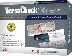 VersaCheck® X1 INKcrypt Platinum Software, 2023, Windows® 8.1/10/11, Disc/Product Key