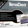 VersaCheck X1 Platinum 2026 + VersaCheck ONLINE Platinum Bundle, 1 User, 1-Year Subscription, PC, Download