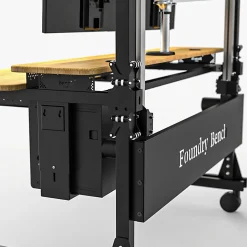 VersaDesk® Foundry Bench® Electric Portable Height Adjustable Standing Desk, 60