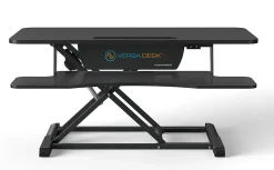 VersaDesk Power Riser Sit-To-Stand Height-Adjustable Electric Desk Converter, 40