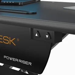 VersaDesk Power Riser Sit-To-Stand Height-Adjustable Electric Desk Converter, 40