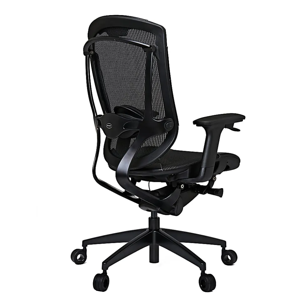 Vertagear Triigger 350 Bonded Leather Ergonomic Gaming Chair, Black