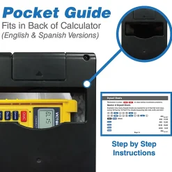 Victor® C5000 Construction Materials Calculator With Protective Case