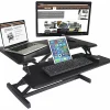 Victor® DCX610 36"W Compact Standing Desk Converter