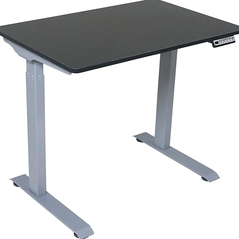 Victor Electric 48"W Standing Desk, White