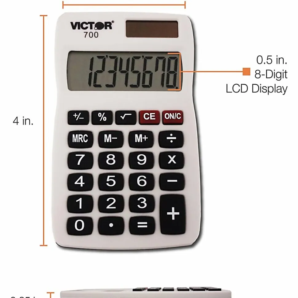Victor® 700 Handheld Pocket Calculator