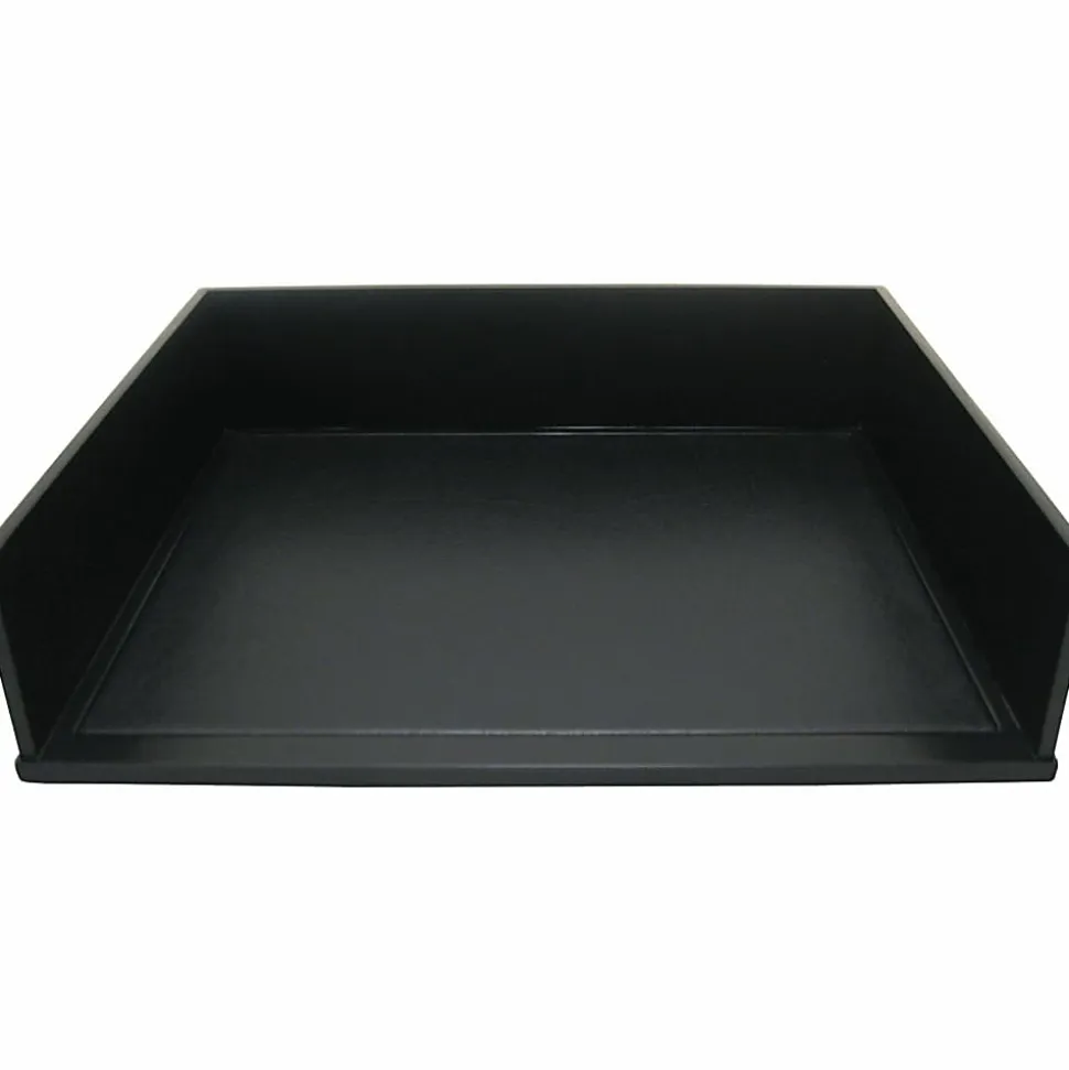 Victor® Midnight Black Collection Stacking Letter Tray