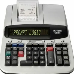 Victor PL8000 Heavy-Duty Commercial Thermal Printing Calculator With Prompt Logic™