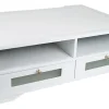 Victor® Pure White Collection™ Printer Stand, 8"H x 21 7/8"W x 15 5/16"D, White