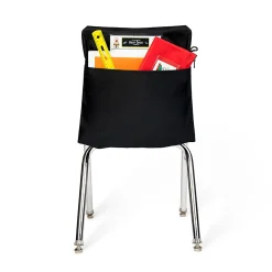 Victor Seat Sack® Elastic Back Chair Pocket, 10" x 17", Black