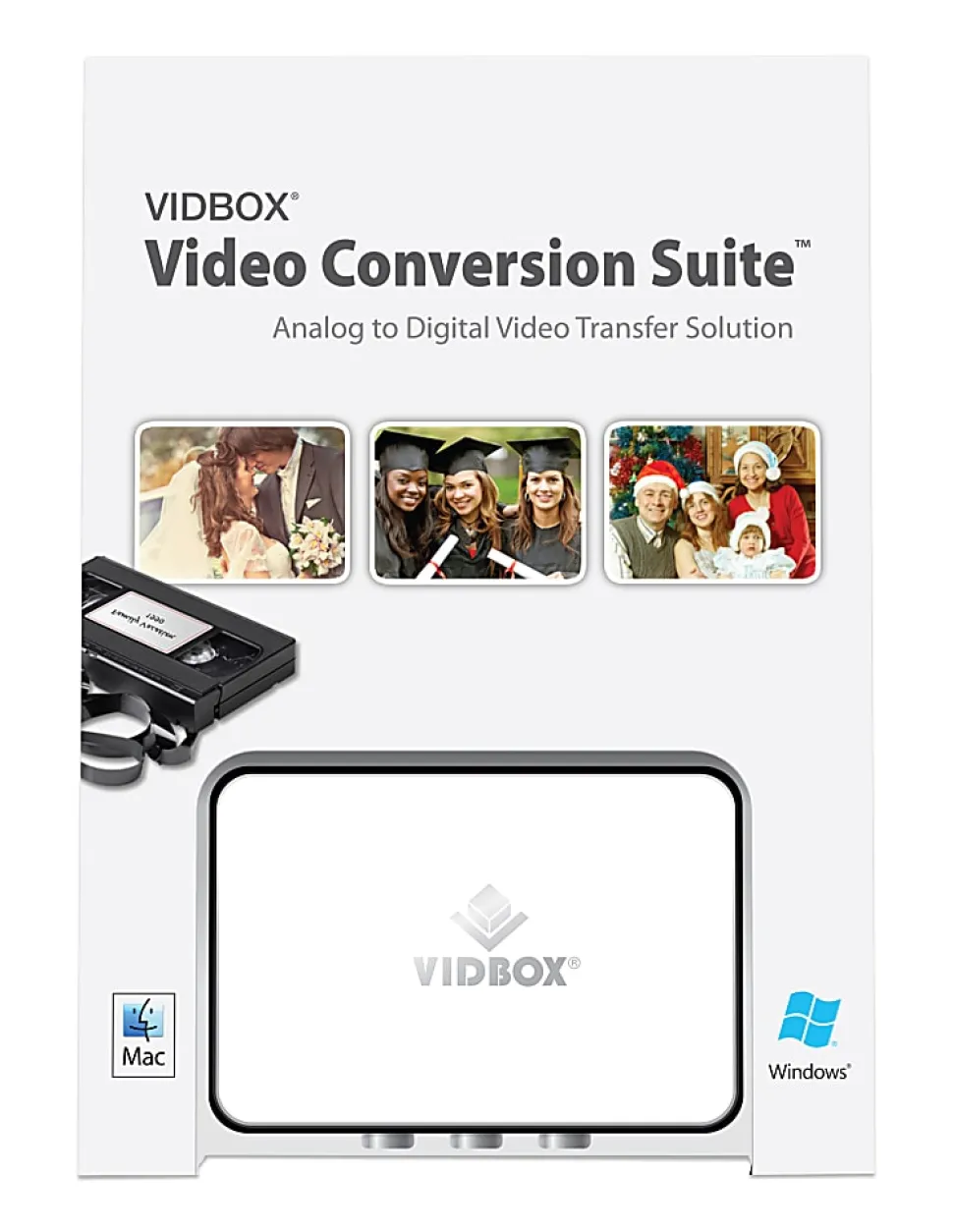 VidBox® Video Conversion Suite™ 2.0, For PC/Mac®, Disc