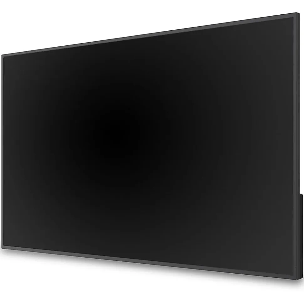 ViewSonic CDE4330 43" 4K UHD Wireless Presentation Display 24/7 Commercial Display with Portrait Landscape, USB C, Wifi/BT Slot, RJ45 and RS232