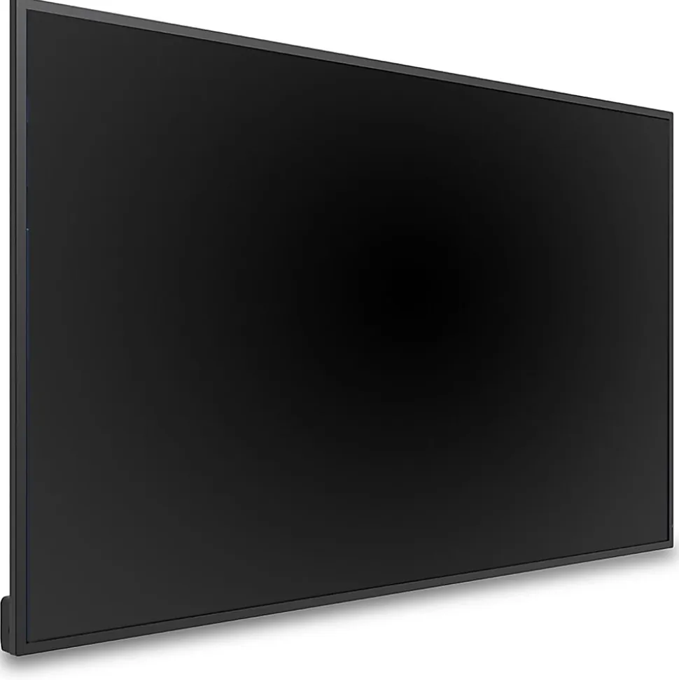ViewSonic CDE4330 43" 4K UHD Wireless Presentation Display 24/7 Commercial Display with Portrait Landscape, USB C, Wifi/BT Slot, RJ45 and RS232