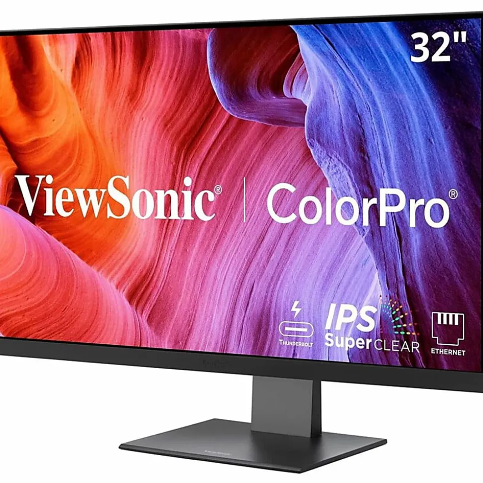 Viewsonic 32" Colorpro 4K UHD IPS Monitor, Vp3276T4K