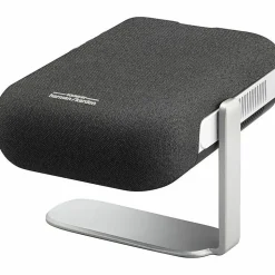 ViewSonic M1X Portable LED Projector with Smart Stand, Harman Kardon Speakers, Built-In Battery, H/V Keystone, 4 Corner Adjustment, Bluetooth, W
