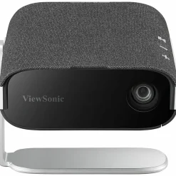ViewSonic M1X Portable LED Projector with Smart Stand, Harman Kardon Speakers, Built-In Battery, H/V Keystone, 4 Corner Adjustment, Bluetooth, W