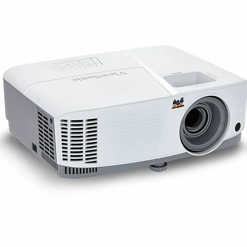ViewSonic PA504W DLP Projector - 16:10 - Wall Mountable, Ceiling Mountable - White - 1280x 800 - Front, Ceiling - PA504W