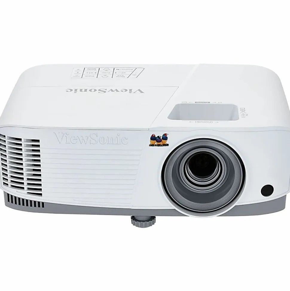 ViewSonic PA504W DLP Projector - 16:10 - Wall Mountable, Ceiling Mountable - White - 1280x 800 - Front, Ceiling - PA504W