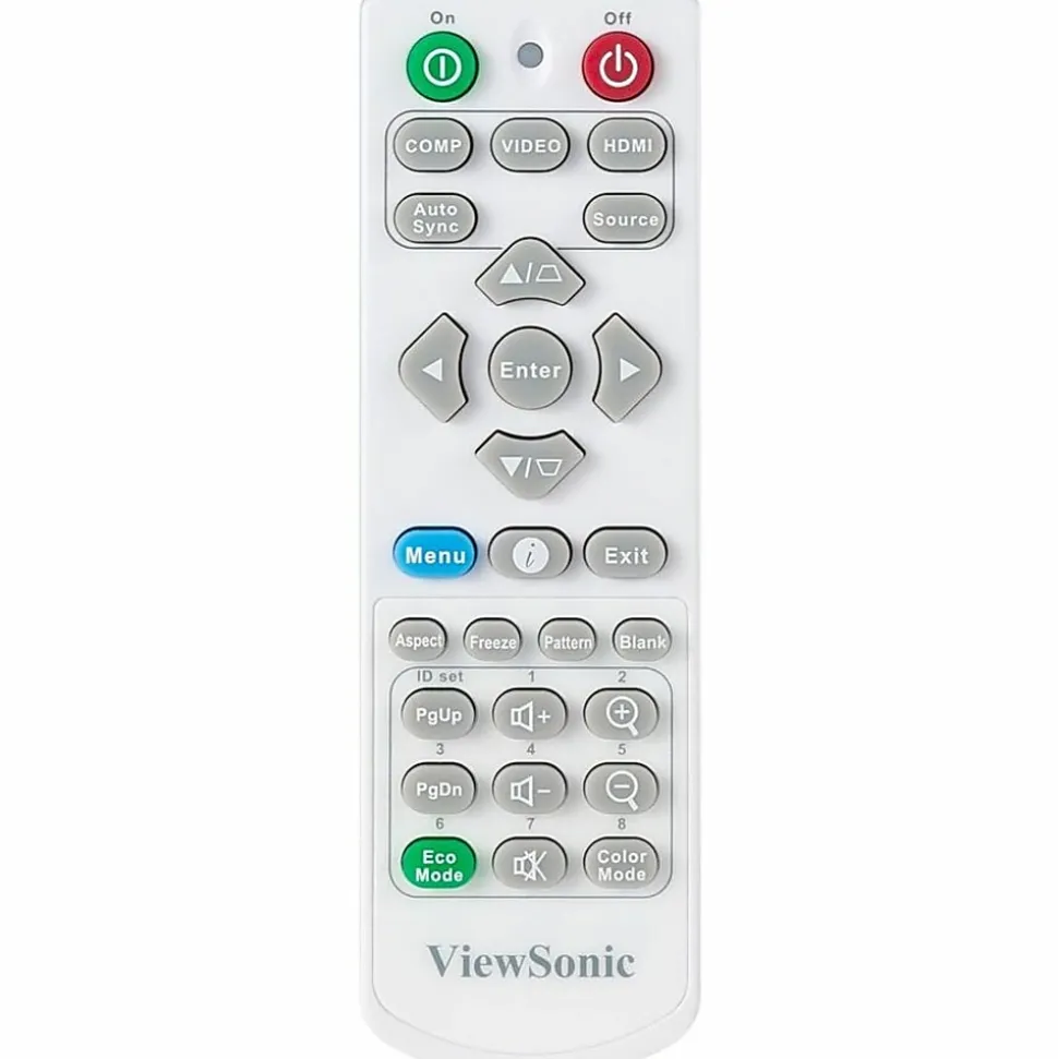 ViewSonic PA504W DLP Projector - 16:10 - Wall Mountable, Ceiling Mountable - White - 1280x 800 - Front, Ceiling - PA504W
