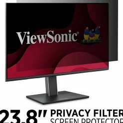 ViewSonic 23.8" Privacy Filter Screen Protector for Widescreen (16:9) LCD Monitor