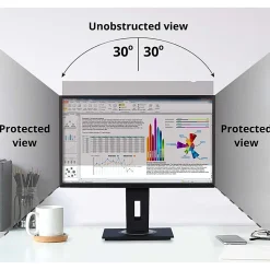 ViewSonic 23.8" Privacy Filter Screen Protector for Widescreen (16:9) LCD Monitor