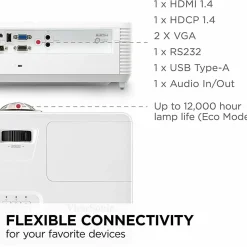 ViewSonic PS502X XGA HDMI Short Throw Projector