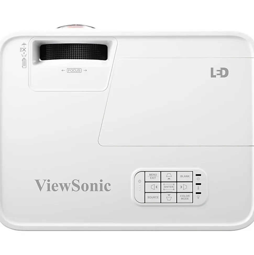 ViewSonic® Short Throw LED Projector, White, LS560WH