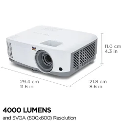 ViewSonic SVGA High Brightness Projector, PA503S