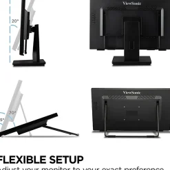 ViewSonic® TD2465 23.8