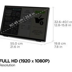 ViewSonic® TD2465 23.8