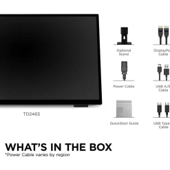 ViewSonic® TD2465 23.8