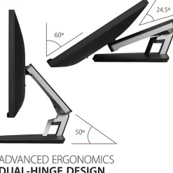 Viewsonic TD2455 23.8" LCD Touchscreen Monitor - 16:9 - 6 ms GTG (OD) - 24" Class - Projected Capacitive - TD2455