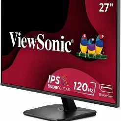 ViewSonic VA2756A-MHD 27 Inch IPS 1080p Monitor with 120Hz, Eye Care, HDMI, DisplayPort, and VGA Inputs  - VA2756AMHD