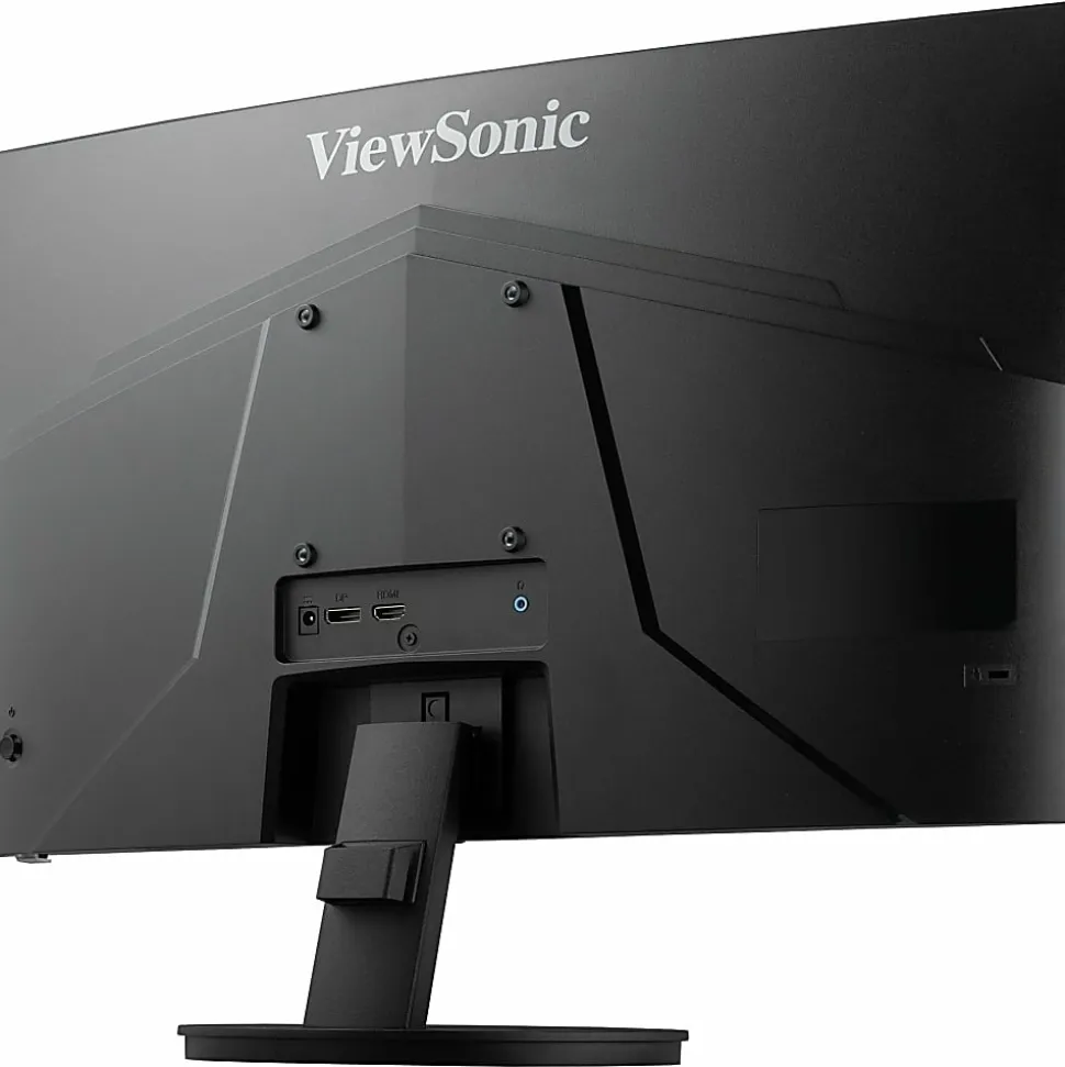 ViewSonic VA2416C 24 Inch Full HD 1080p Frameless Curved Monitor with Variable Refresh Rate, Eye Care, HDMI, and DisplayPort Inputs - VA2416C