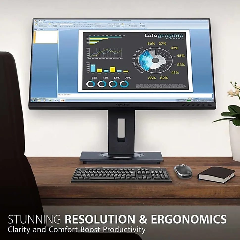 ViewSonic® VG2755 27" FHD LED LCD Monitor