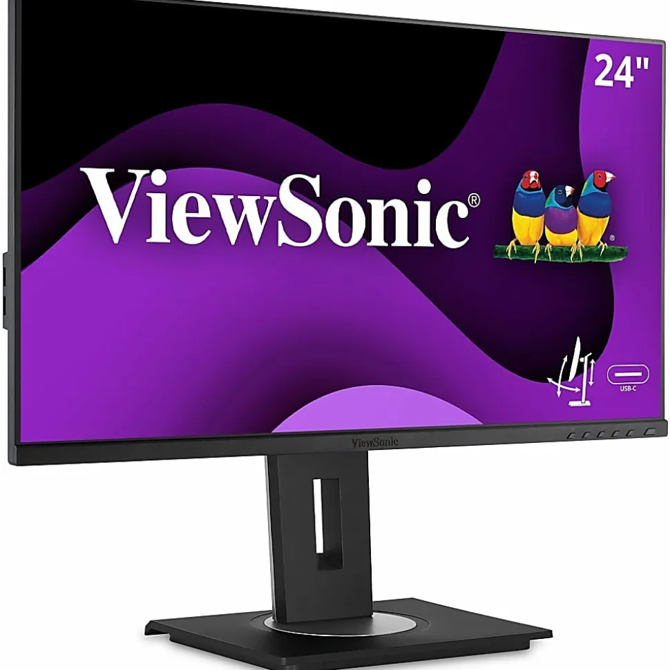 ViewSonic® VG2456 24" 1080p IPS Docking Monitor