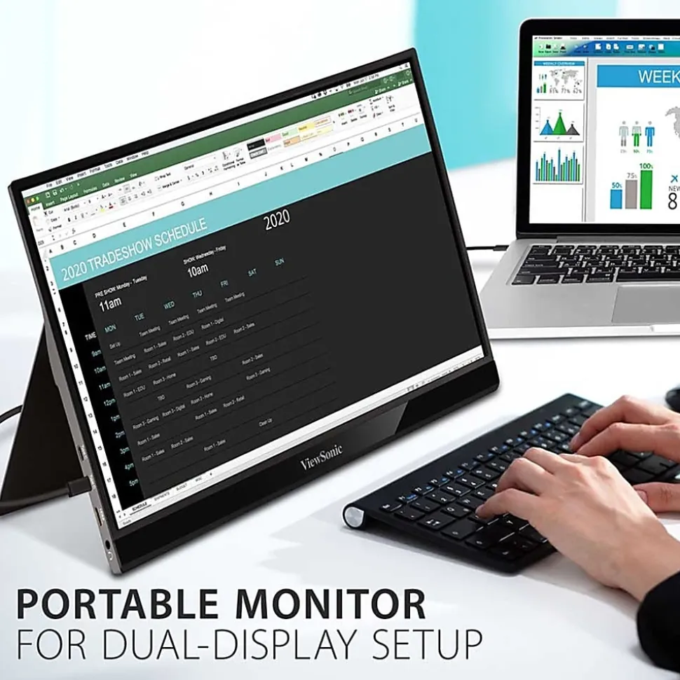 ViewSonic VG1655 15.6" Portable 1080p IPS Monitor