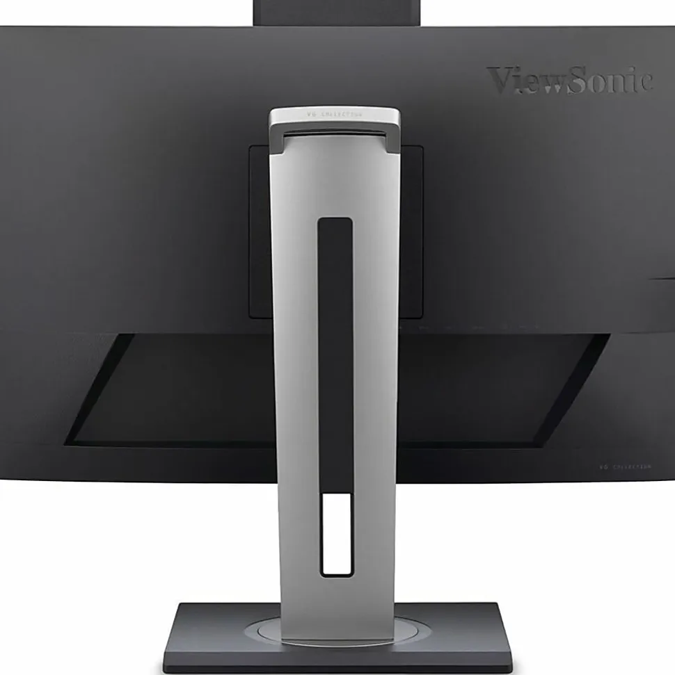 ViewSonic VG2457V 24 Inch 1080p Video Conference Docking Monitor with Windows Hello Compatible IR Webcam, Advanced Ergonomics, and 90W USB C