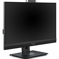 ViewSonic VG2757V-2K 27 Inch 1440p Video Conference Docking Monitor with Windows Hello Compatible IR Webcam, Advanced Ergonomics, and 90W USB C