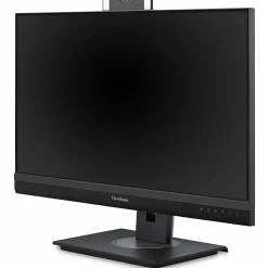 ViewSonic VG2757V-2K 27 Inch 1440p Video Conference Docking Monitor with Windows Hello Compatible IR Webcam, Advanced Ergonomics, and 90W USB C