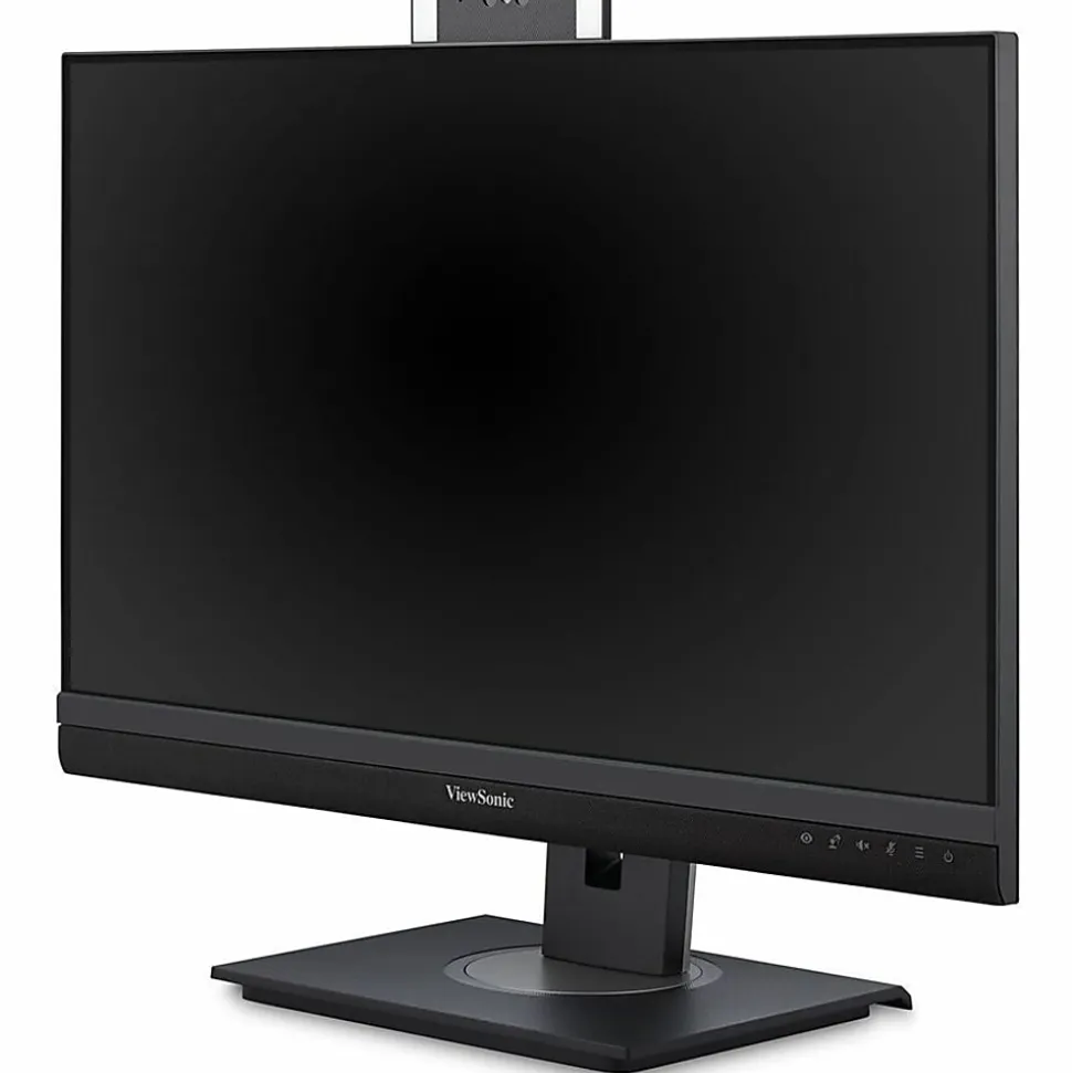 ViewSonic VG2757V-2K 27 Inch 1440p Video Conference Docking Monitor with Windows Hello Compatible IR Webcam, Advanced Ergonomics, and 90W USB C