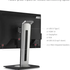 ViewSonic® VG2455 23.8" WQHD LED LCD Monitor